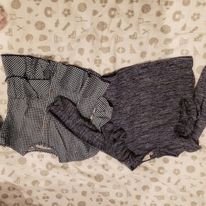 2 zara girl shirts